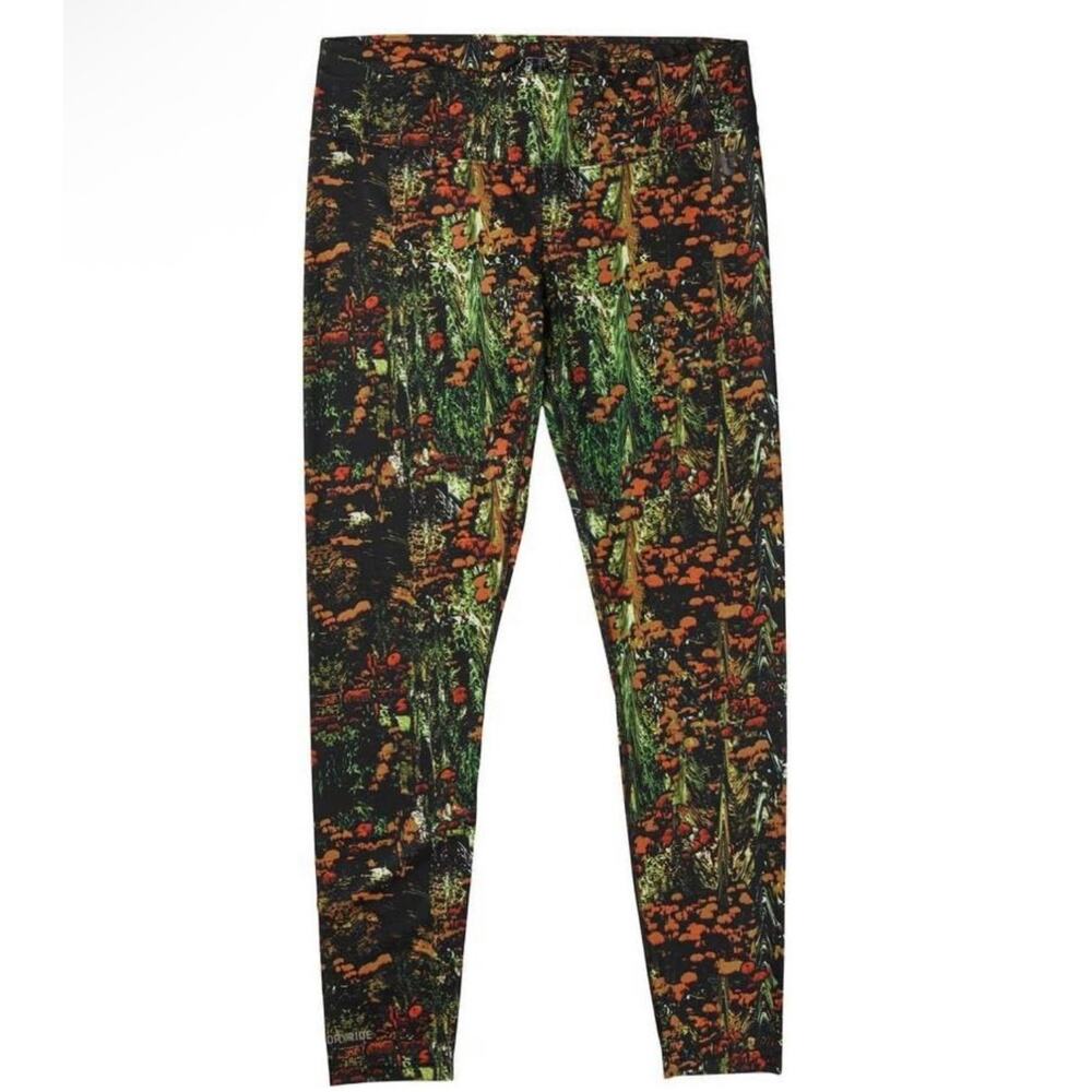 Burton DryRide Acid Flora Print Lightweight Base Layer Leggings Size Small - Picture 4 of 12